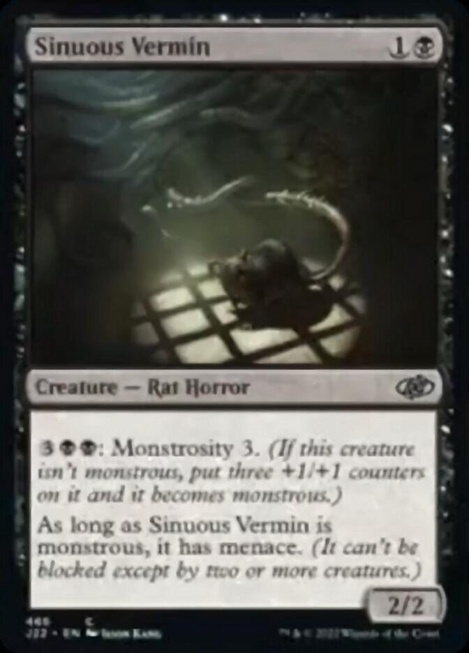 Sinuous Vermin [Jumpstart 2022] | Exor Games Truro