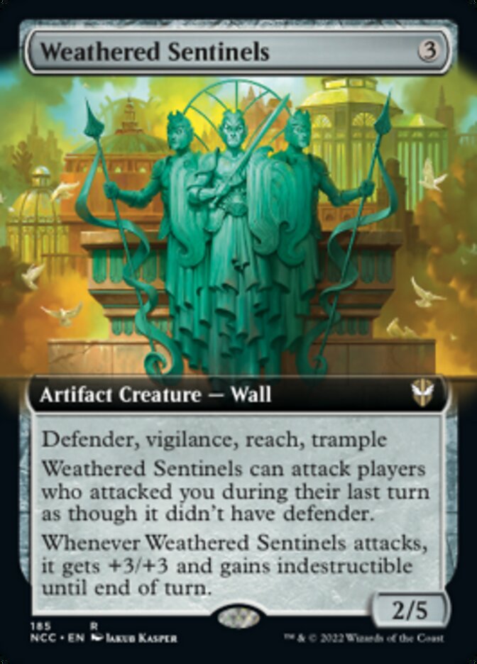 Weathered Sentinels (Extended Art) [Streets of New Capenna Commander] | Exor Games Truro