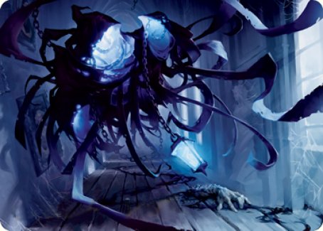 Spectral Adversary Art Card [Innistrad: Midnight Hunt Art Series] | Exor Games Truro