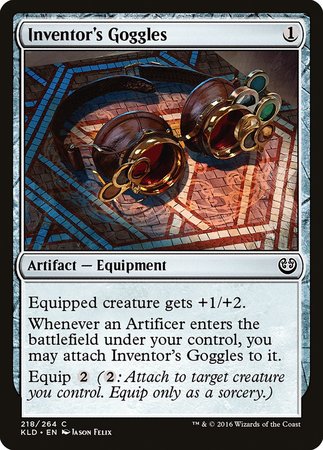 Inventor's Goggles [Kaladesh] | Exor Games Truro