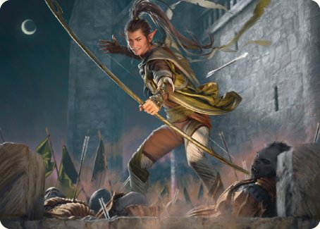 Legolas, Counter of Kills Art Card [The Lord of the Rings: Tales of Middle-earth Art Series] | Exor Games Truro