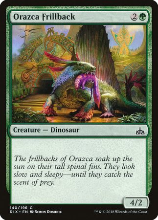 Orazca Frillback [Rivals of Ixalan] | Exor Games Truro