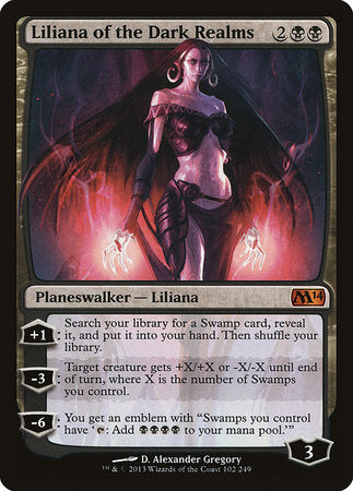 Liliana of the Dark Realms [Magic 2014] | Exor Games Truro