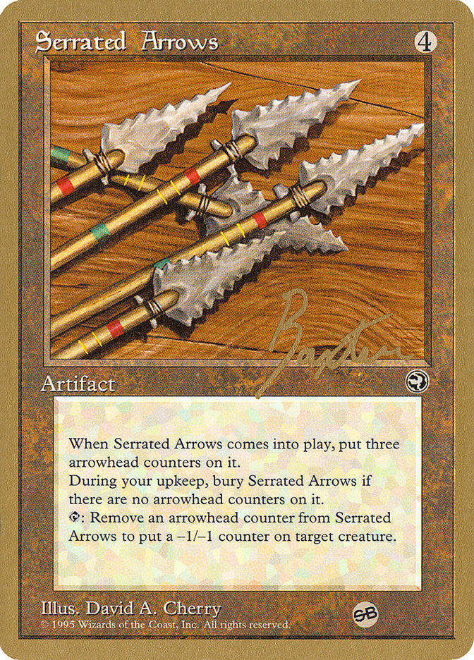 Serrated Arrows (George Baxter) (SB) [Pro Tour Collector Set] | Exor Games Truro