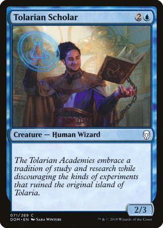 Tolarian Scholar [Dominaria] | Exor Games Truro