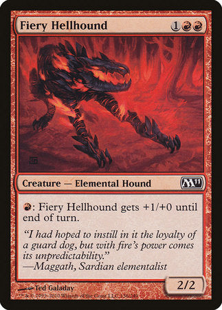 Fiery Hellhound [Magic 2011] | Exor Games Truro