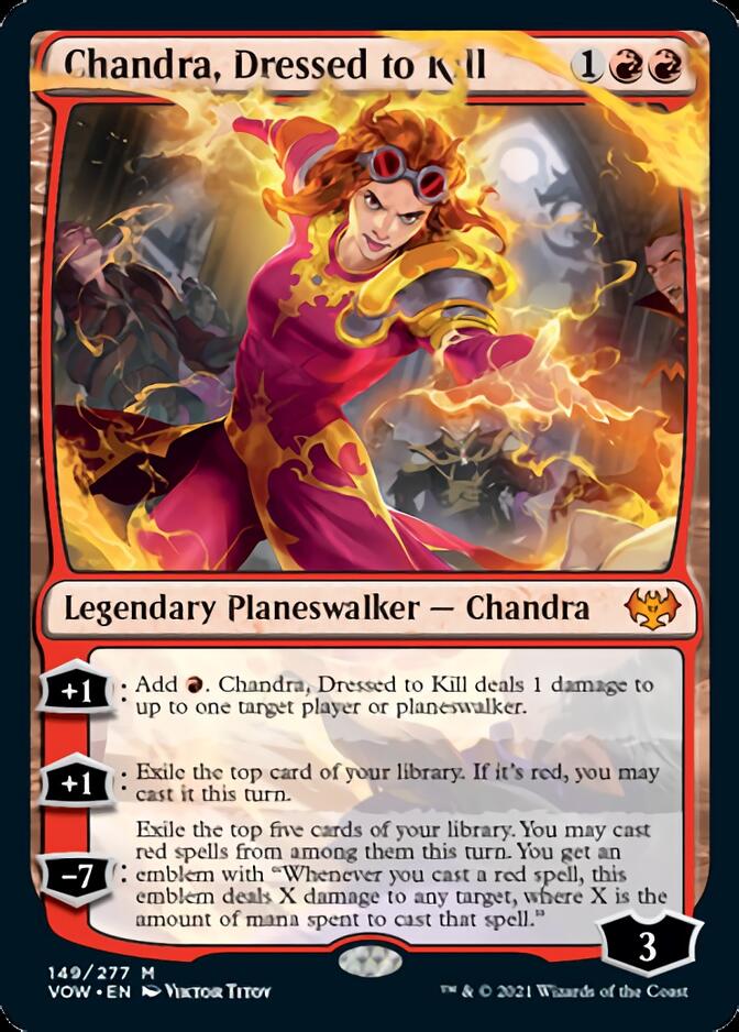 Chandra, Dressed to Kill [Innistrad: Crimson Vow] | Exor Games Truro