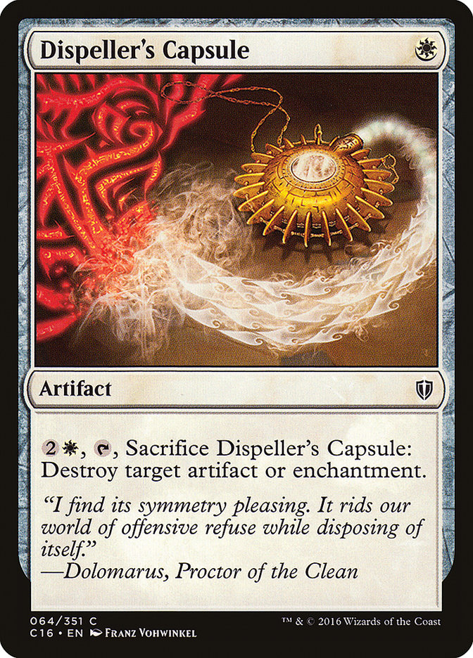 Dispeller's Capsule [Commander 2016] | Exor Games Truro