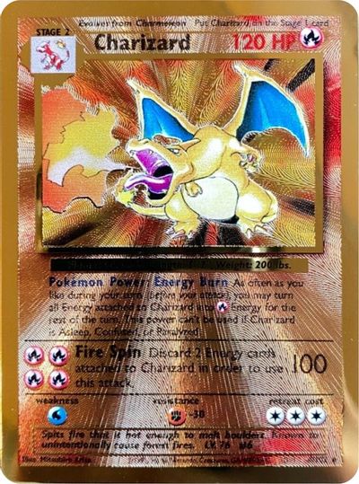 Charizard (4/102) (Celebrations Metal Card) [Celebrations: 25th Anniversary] | Exor Games Truro