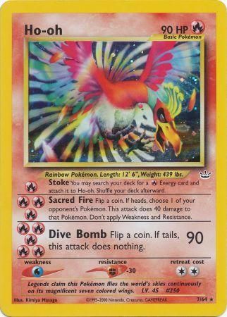 Ho-oh (7/64) [Neo Revelation Unlimited] | Exor Games Truro