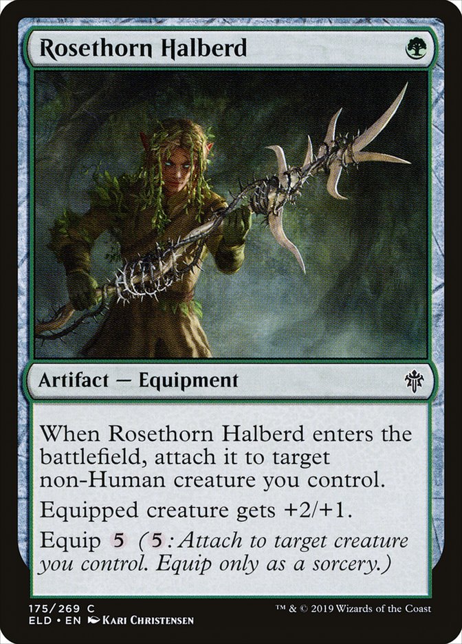 Rosethorn Halberd [Throne of Eldraine] | Exor Games Truro
