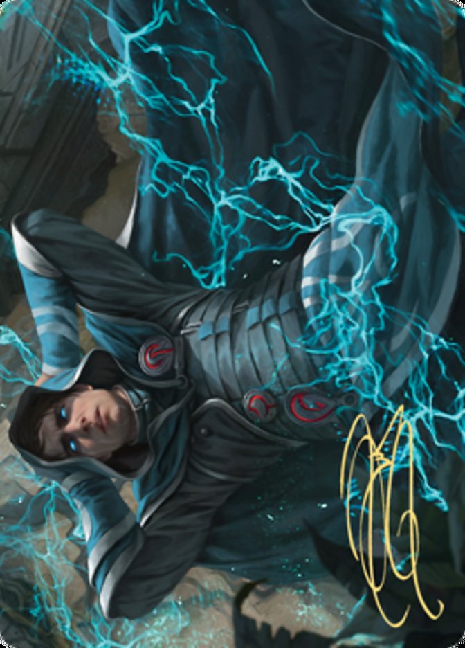 Maddening Cacophony Art Card (Gold-Stamped Signature) [Zendikar Rising Art Series] | Exor Games Truro