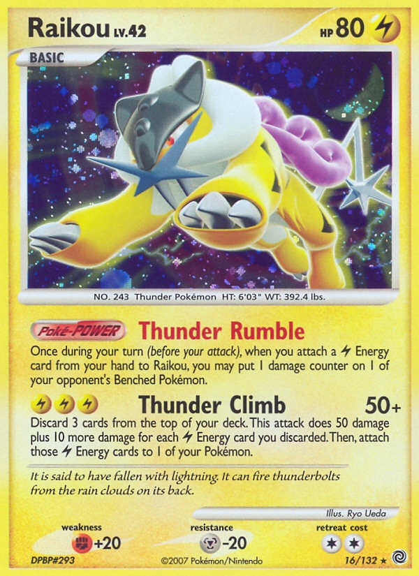 Raikou (16/132) [Diamond & Pearl: Secret Wonders] | Exor Games Truro