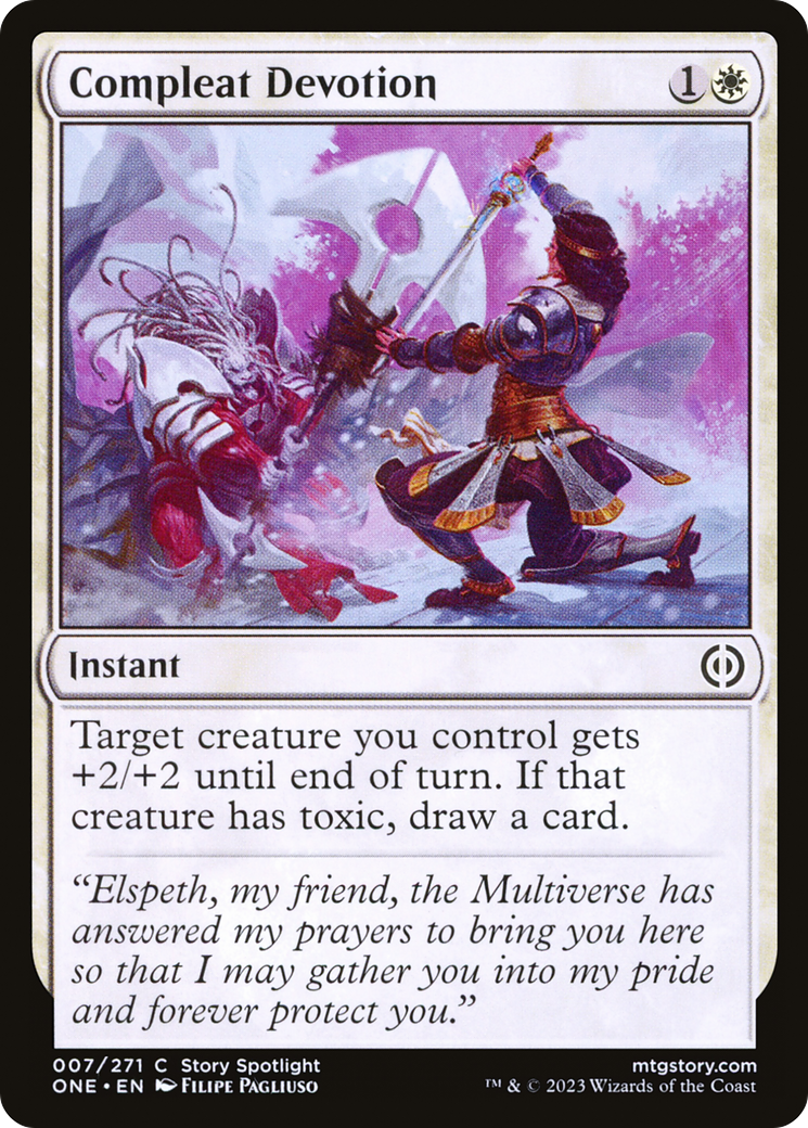 Compleat Devotion [Phyrexia: All Will Be One] | Exor Games Truro