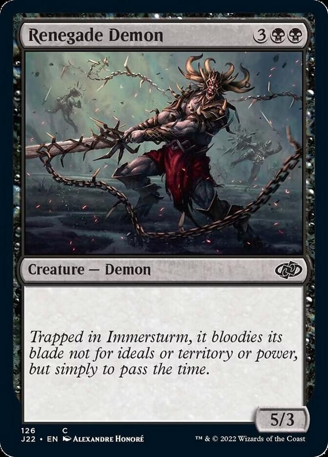Renegade Demon [Jumpstart 2022] | Exor Games Truro