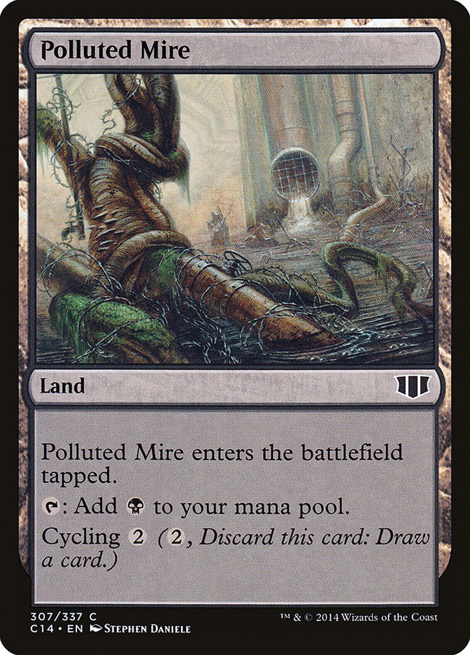 Polluted Mire [Commander 2014] | Exor Games Truro