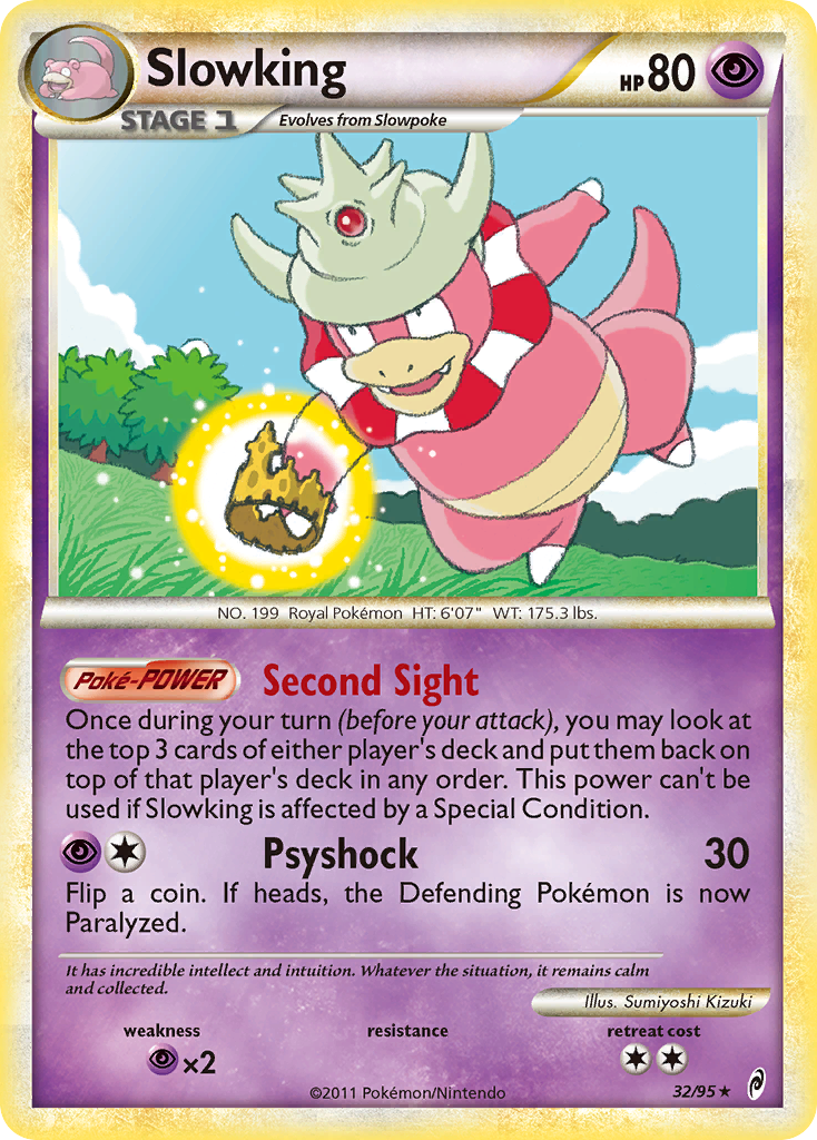 Slowking (32/95) [HeartGold & SoulSilver: Call of Legends] | Exor Games Truro