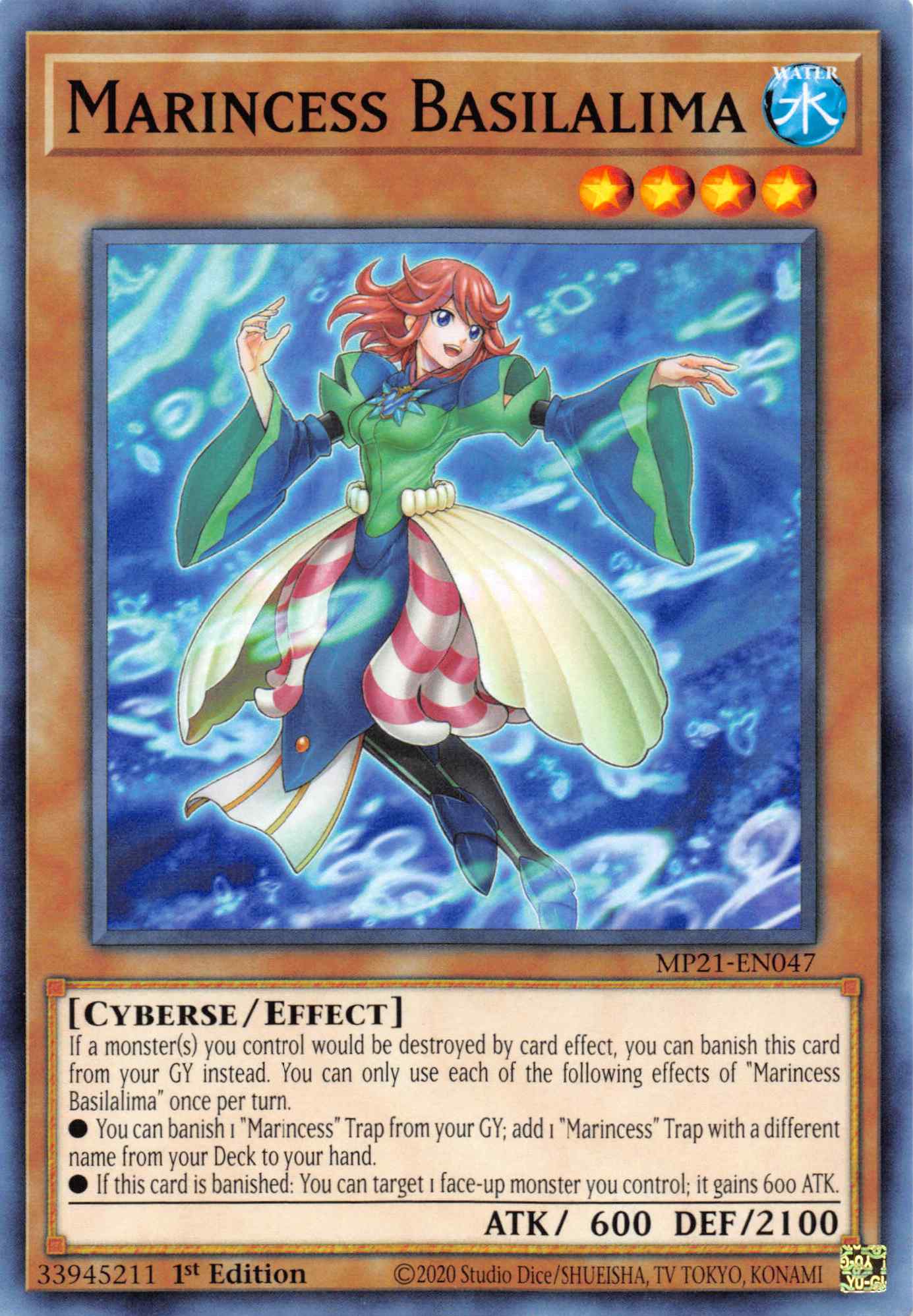 Marincess Basilalima [MP21-EN047] Common | Exor Games Truro