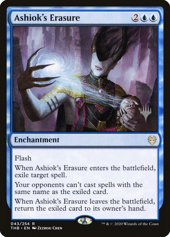 Ashiok's Erasure (Promo Pack) [Theros Beyond Death Promos] | Exor Games Truro