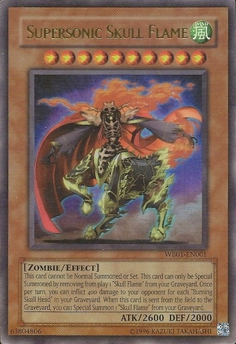 Supersonic Skull Flame [WB01-EN001] Super Rare | Exor Games Truro