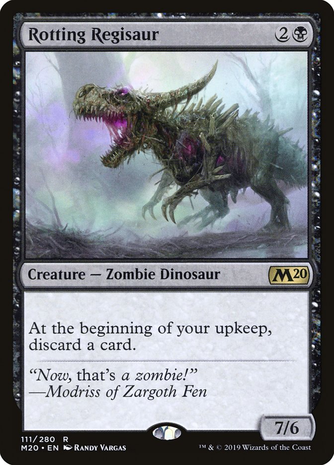 Rotting Regisaur [Core Set 2020] | Exor Games Truro