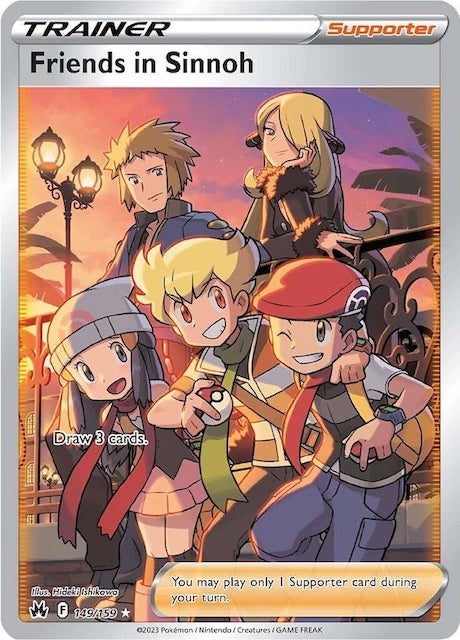 Friends in Sinnoh (149/159) (Full Art) [Sword & Shield: Crown Zenith] | Exor Games Truro