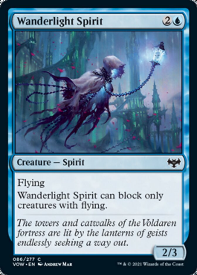 Wanderlight Spirit [Innistrad: Crimson Vow] | Exor Games Truro