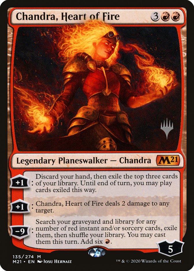 Chandra, Heart of Fire (Promo Pack) [Core Set 2021 Promos] | Exor Games Truro