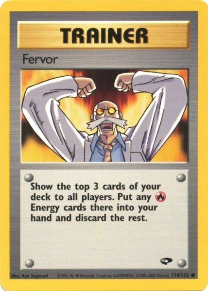 Fervor (124/132) [Gym Challenge Unlimited] | Exor Games Truro