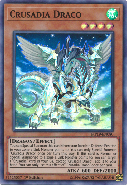 Crusadia Draco [MP19-EN080] Super Rare | Exor Games Truro