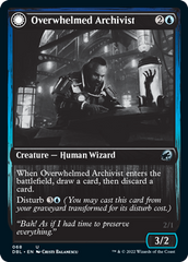 Overwhelmed Archivist // Archive Haunt [Innistrad: Double Feature] | Exor Games Truro