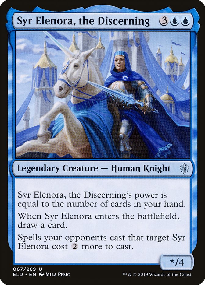 Syr Elenora, the Discerning [Throne of Eldraine] | Exor Games Truro