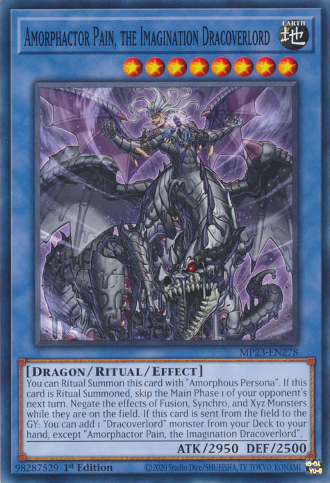 Amorphactor Pain, the Imagination Dracoverlord [MP23-EN278] Common | Exor Games Truro