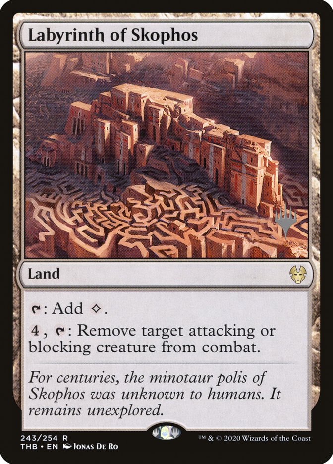 Labyrinth of Skophos (Promo Pack) [Theros Beyond Death Promos] | Exor Games Truro