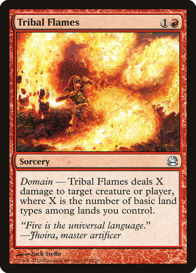 Tribal Flames [Modern Masters] | Exor Games Truro