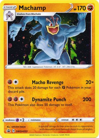 Machamp (SWSH053) [Sword & Shield: Black Star Promos] | Exor Games Truro