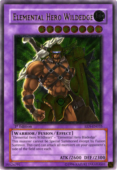 Elemental Hero Wildedge [EEN-EN035] Ultimate Rare | Exor Games Truro