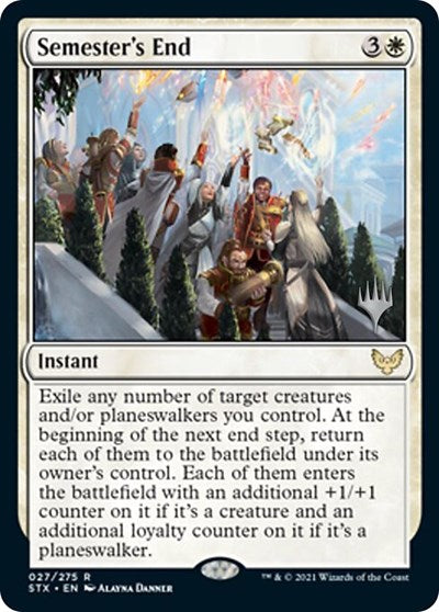 Semester's End (Promo Pack) [Strixhaven: School of Mages Promos] | Exor Games Truro