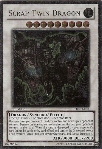 Scrap Twin Dragon [STBL-EN044] Ultimate Rare | Exor Games Truro