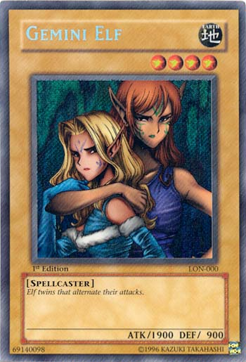 Gemini Elf [LON-000] Secret Rare | Exor Games Truro