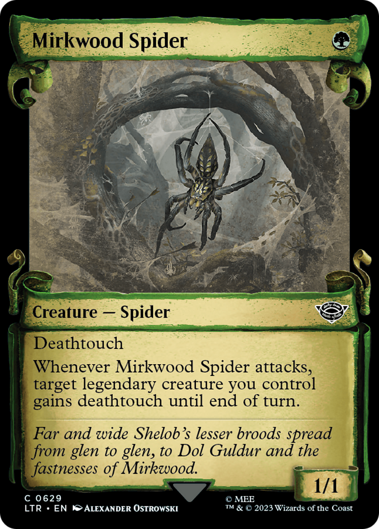 Mirkwood Spider [The Lord of the Rings: Tales of Middle-Earth Showcase Scrolls] | Exor Games Truro