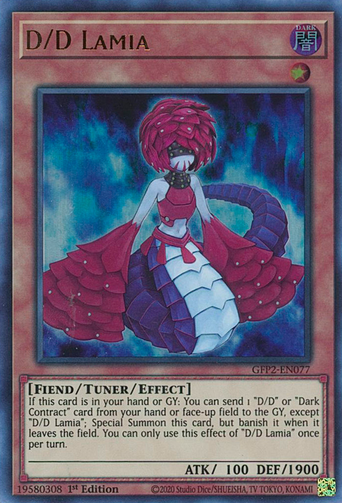 D/D Lamia [GFP2-EN077] Ultra Rare | Exor Games Truro