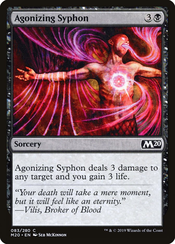 Agonizing Syphon [Core Set 2020] | Exor Games Truro