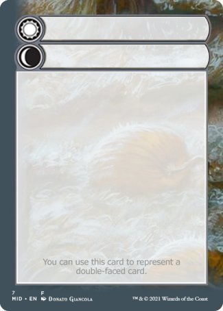 Helper Card (7/9) [Innistrad: Midnight Hunt Tokens] | Exor Games Truro