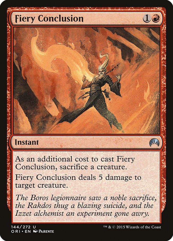 Fiery Conclusion [Magic Origins] | Exor Games Truro