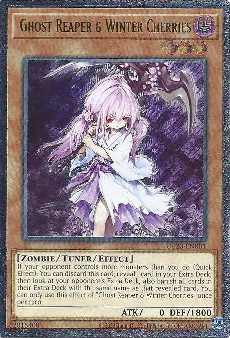 Ghost Reaper & Winter Cherries [OP20-EN001] Ultimate Rare | Exor Games Truro