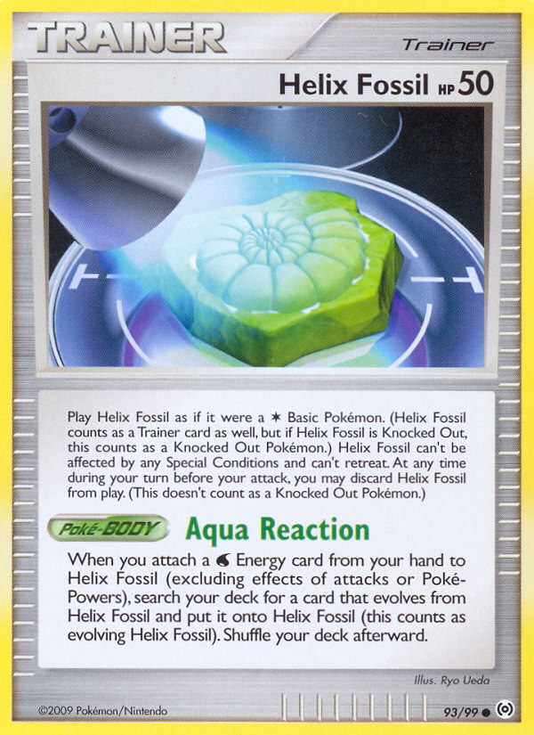 Helix Fossil (93/99) [Platinum: Arceus] | Exor Games Truro
