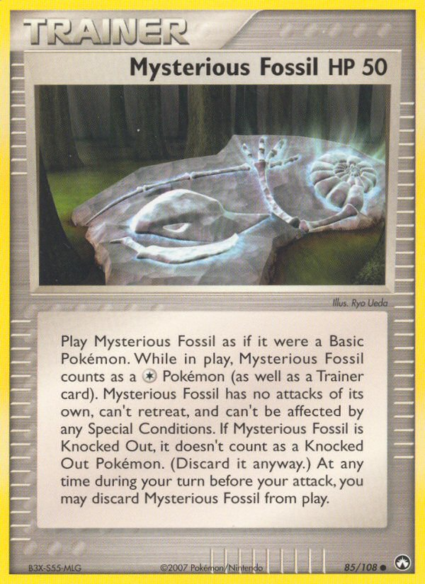 Mysterious Fossil (85/108) [EX: Power Keepers] | Exor Games Truro