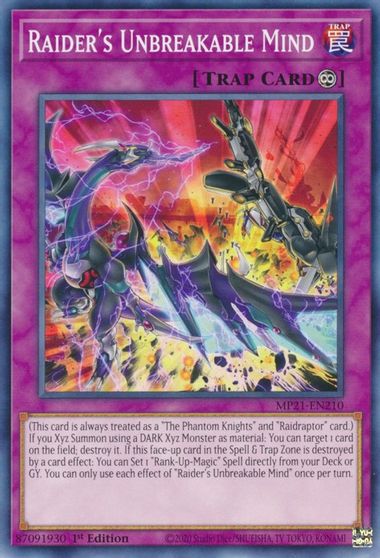 Raider's Unbreakable Mind [MP21-EN210] Common | Exor Games Truro