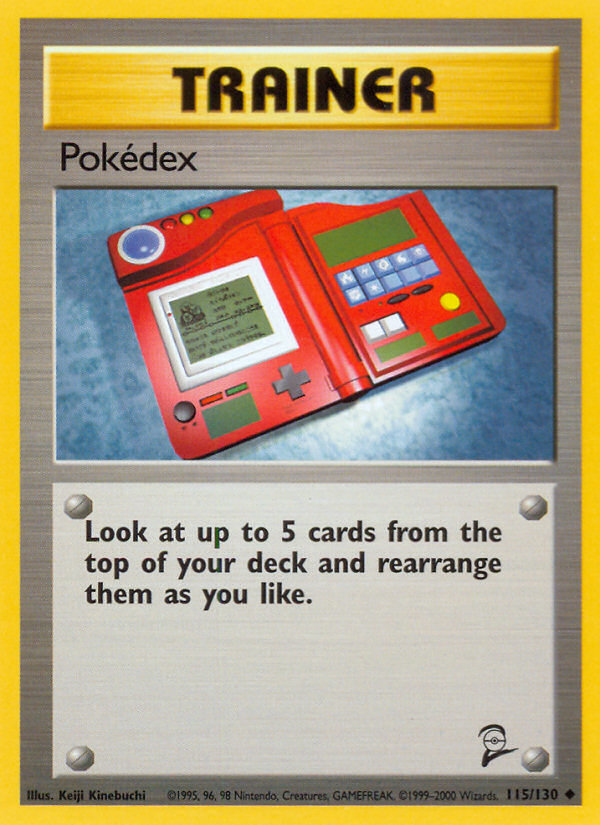 Pokedex (115/130) [Base Set 2] | Exor Games Truro